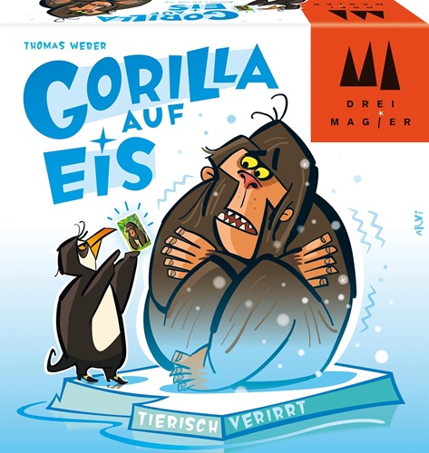 Gorilla auf Eis Gorilla auf Eis